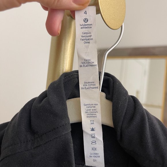 Lululemon That's a Wrap Jacket, Black, Size 4 - Picture 12 of 15